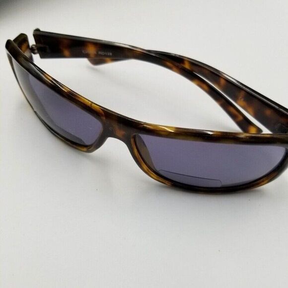 Calabria Sunglasses Readers Shades Glasses +200 RD 128 Brown Tortoise Case - Picture 11 of 11